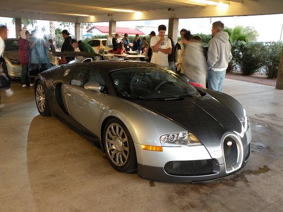 Bugatti Veyron--all it takes to make a Nissan GTR go by unnoticed!