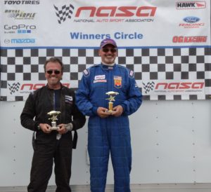 Jeff and Hal on the Podium in April 2015